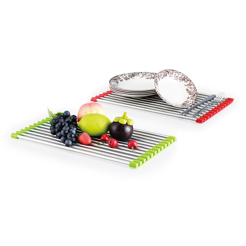 Multifunctional Stainless Steel Over Sink Dish Drying Rack