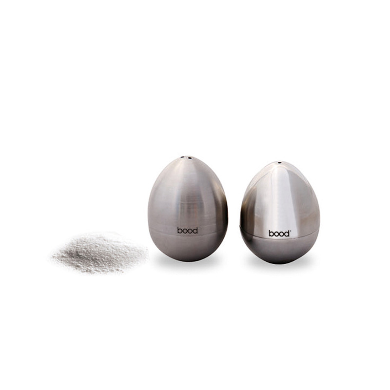 304 Stainless Steel Egg Shape Salt and Pepper Shaker