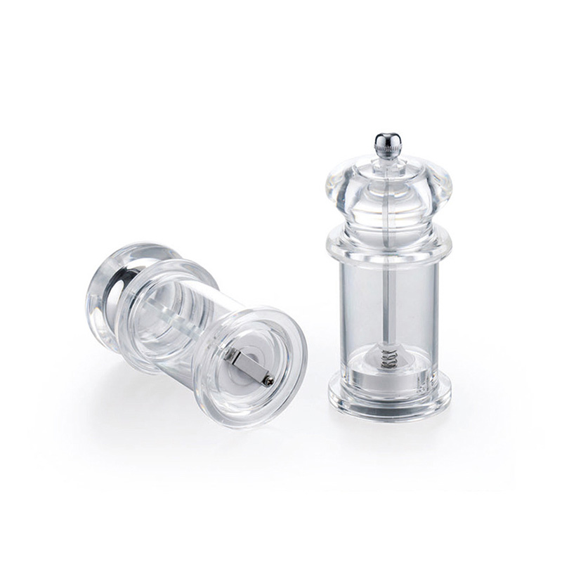 Transparent Acrylic Manual Salt and Pepper Miller