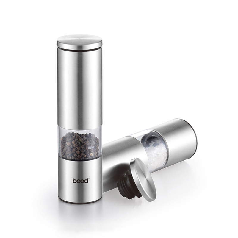 Portable Stainless Steel Manual Spice Mill Ceramic Pepper Grinder